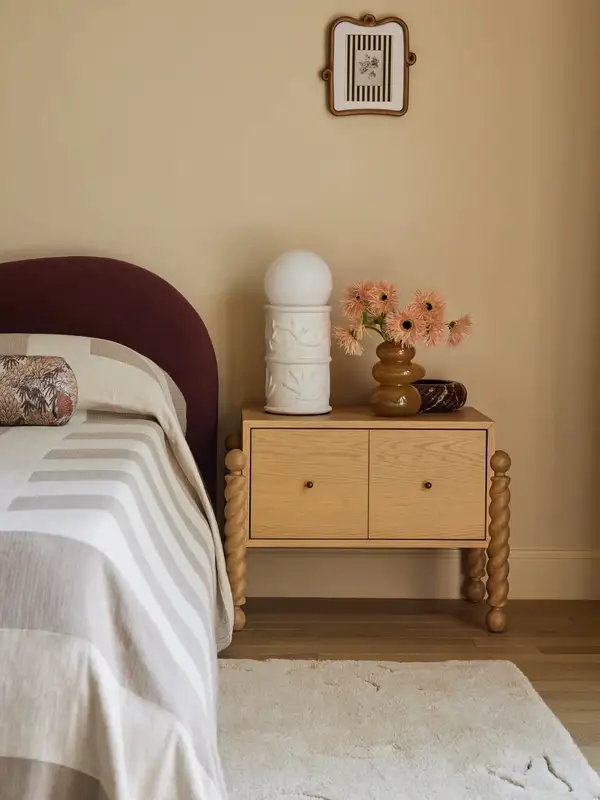 French-Inspired Solid Wood Carved Chest of Drawers — product image 5