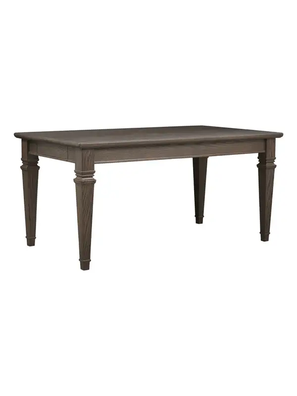 French-Inspired Solid Wood Carved Dining Table — product image 4