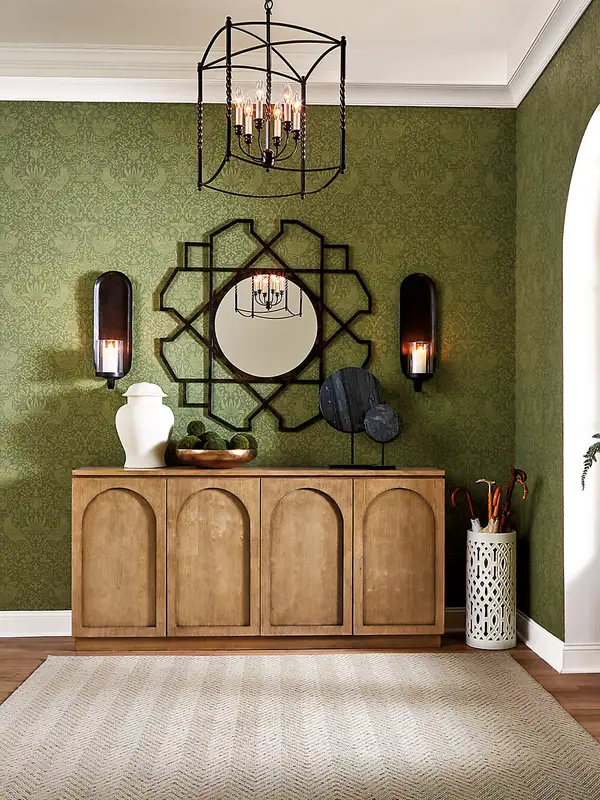 French-Inspired Solid Wood Storage Sideboard — product image 1