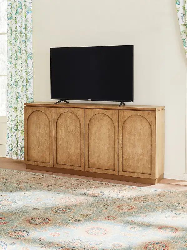 French-Inspired Solid Wood Storage Sideboard — product image 2