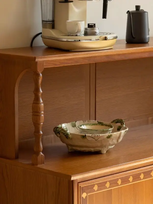 French-Inspired Solid Wood Storage Sideboard — product image 2