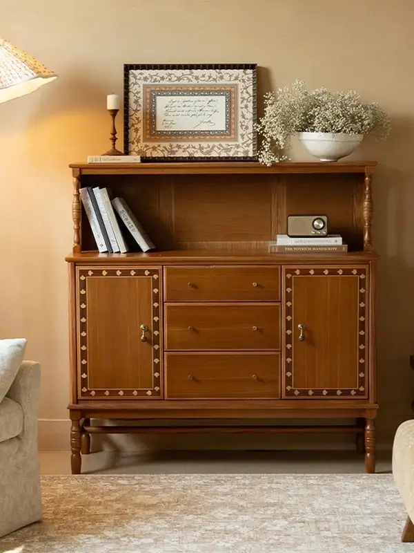 French-Inspired Solid Wood Storage Sideboard — product image 5