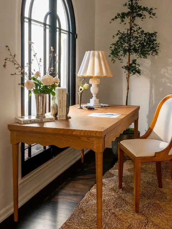 French-Inspired Solid Wood Desk — product image 2