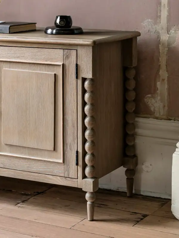 French-Inspired Solid Wood Storage Sideboard — product image 5