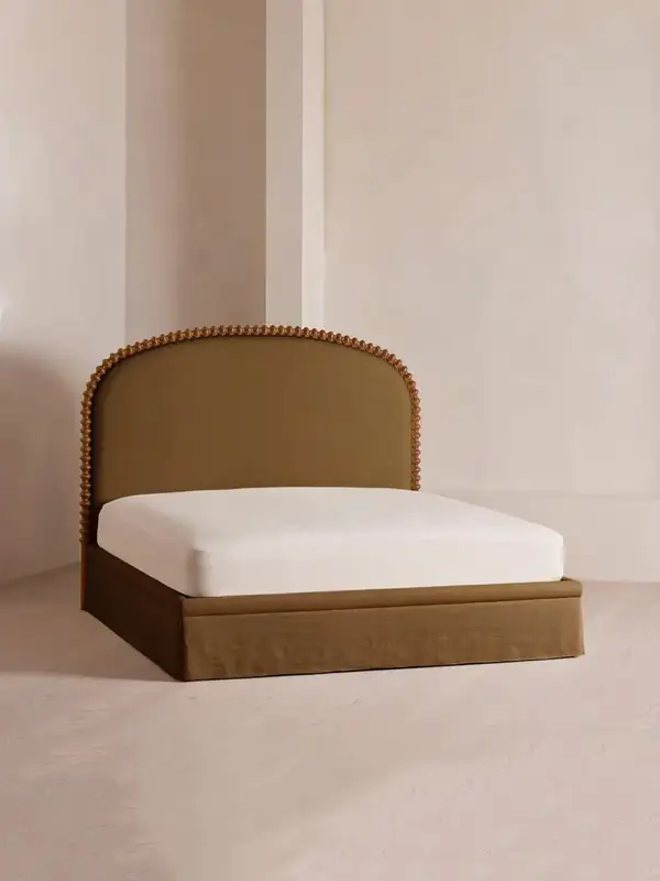 French-Inspired Solid Wood Bed — product image 3