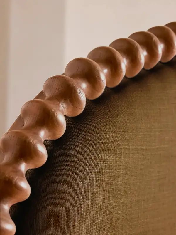 French-Inspired Solid Wood Bed — product image 5