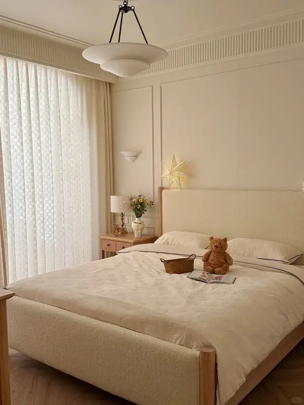 French-Inspired Solid Wood Bed — product image 3
