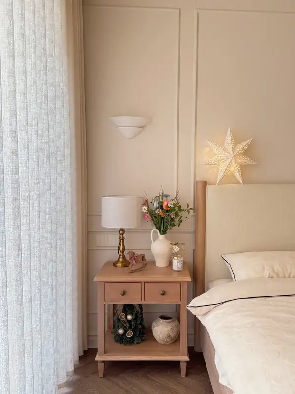 French-Inspired Solid Wood Bed — product image 4