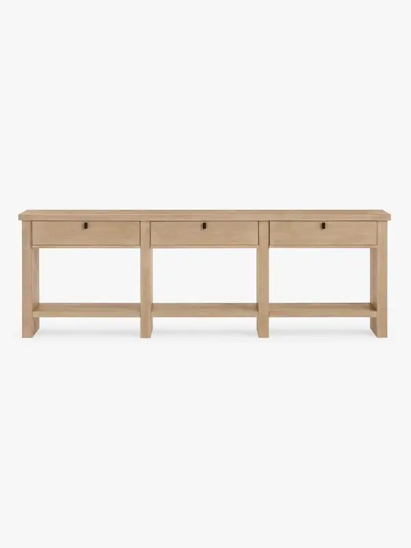 French-Inspired Solid Wood Console Table — product image 5