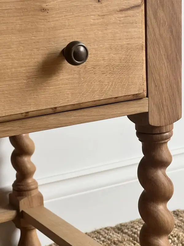 French-Inspired Solid Wood Storage Hallway Cabinet — product image 4