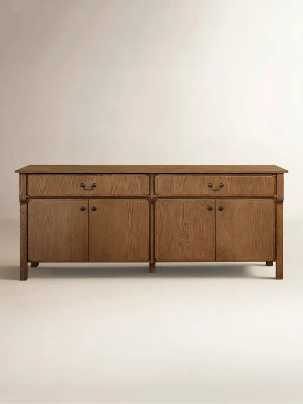 French-Inspired Solid Wood Storage Sideboard — product image 4