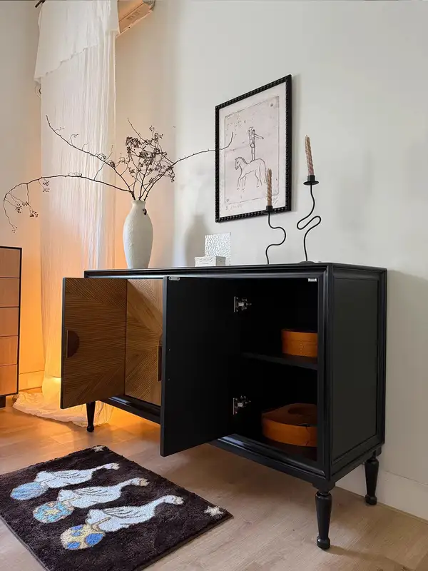 French-Inspired Solid Wood Storage Sideboard — product image 3