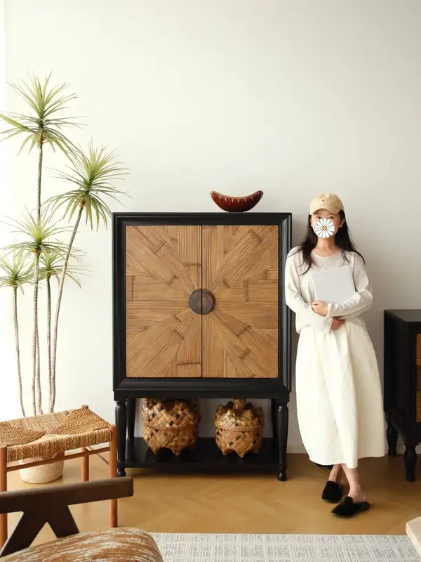 French-Inspired Solid Wood Storage Sideboard — product image 4