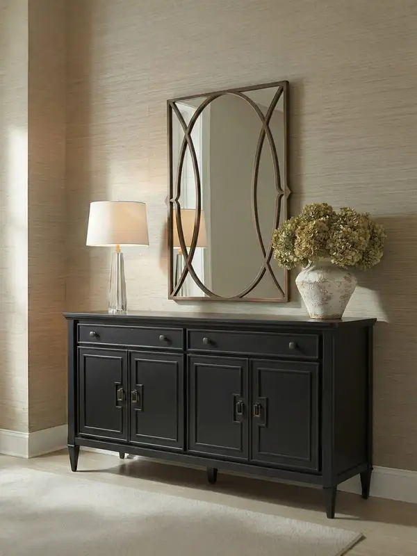 French-Inspired Solid Wood Storage Sideboard — product image 2