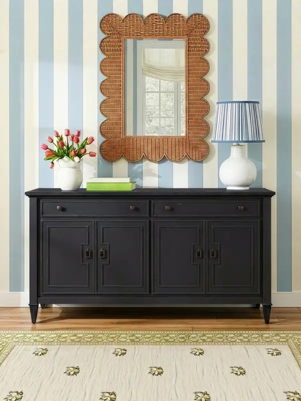 French-Inspired Solid Wood Storage Sideboard — product image 3