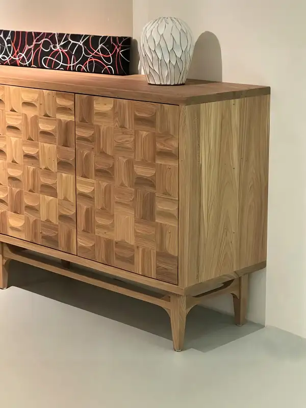 French-Inspired Solid Wood Storage Sideboard — product image 4