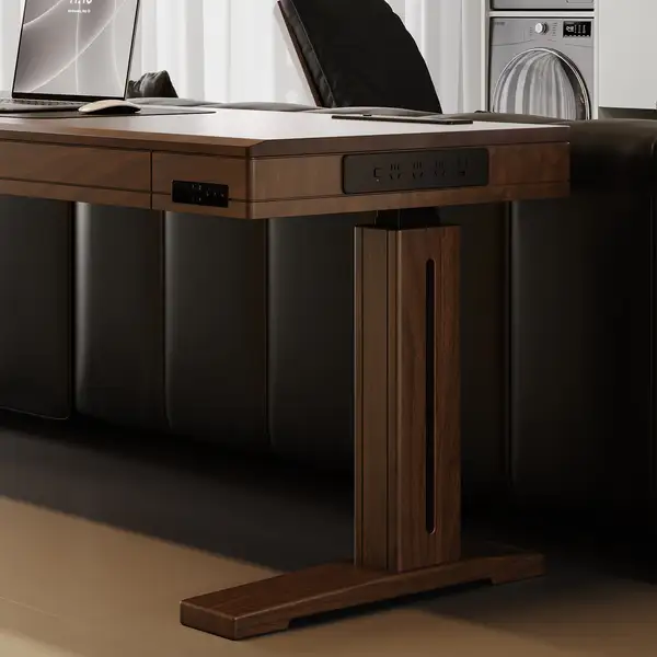 Modern Mixed-Material Adjustable Sofa — product image 4