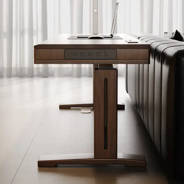 Modern Mixed-Material Adjustable Sofa — product image 5