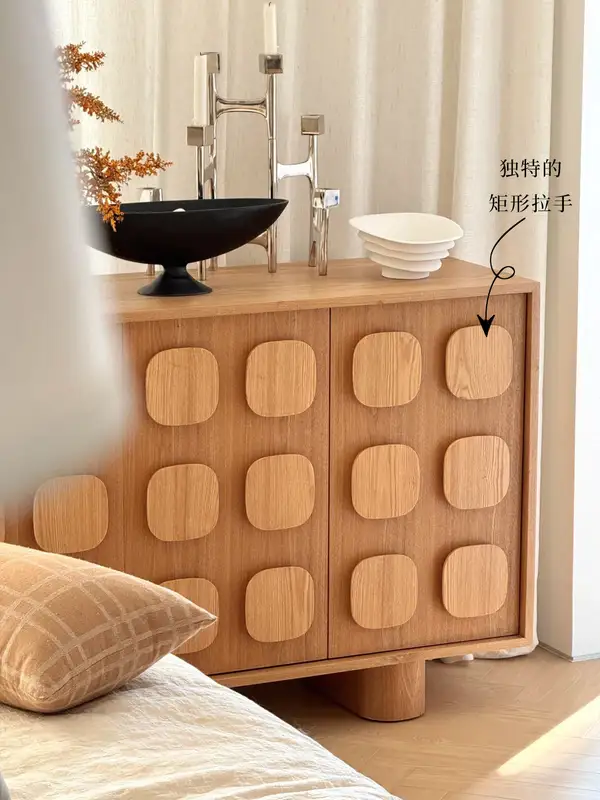 French-Inspired Solid Wood Storage Sideboard — product image 3