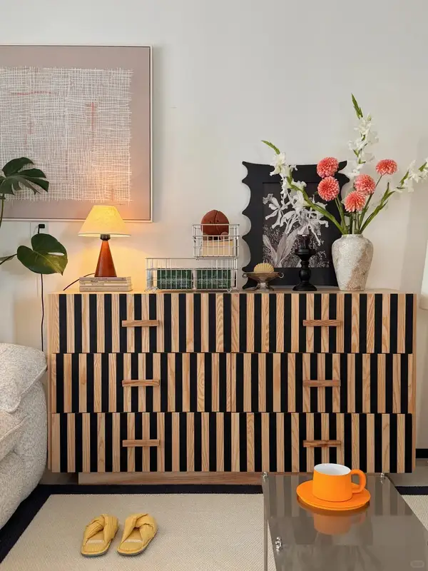 French-Inspired Solid Wood Storage Chest of Drawers — product image 3
