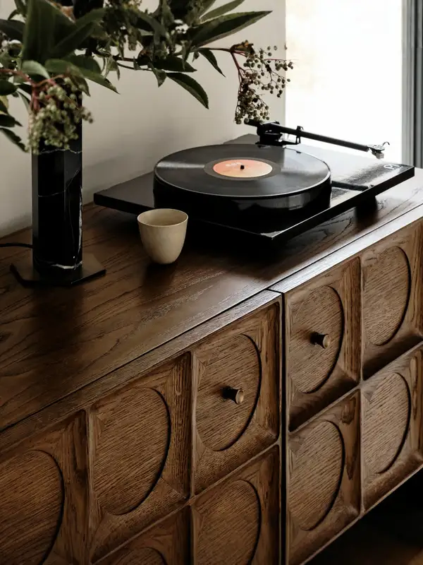 French-Inspired Solid Wood Storage Sideboard — product image 5