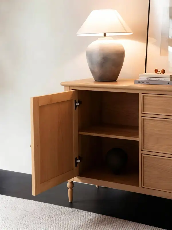 French-Inspired Solid Wood Storage Sideboard — product image 5