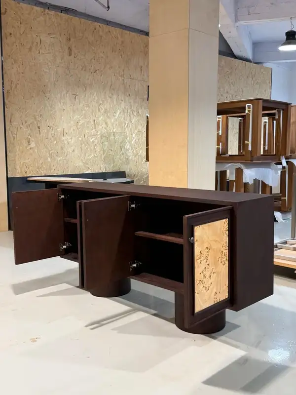 French-Inspired Solid Wood Storage Sideboard — product image 4