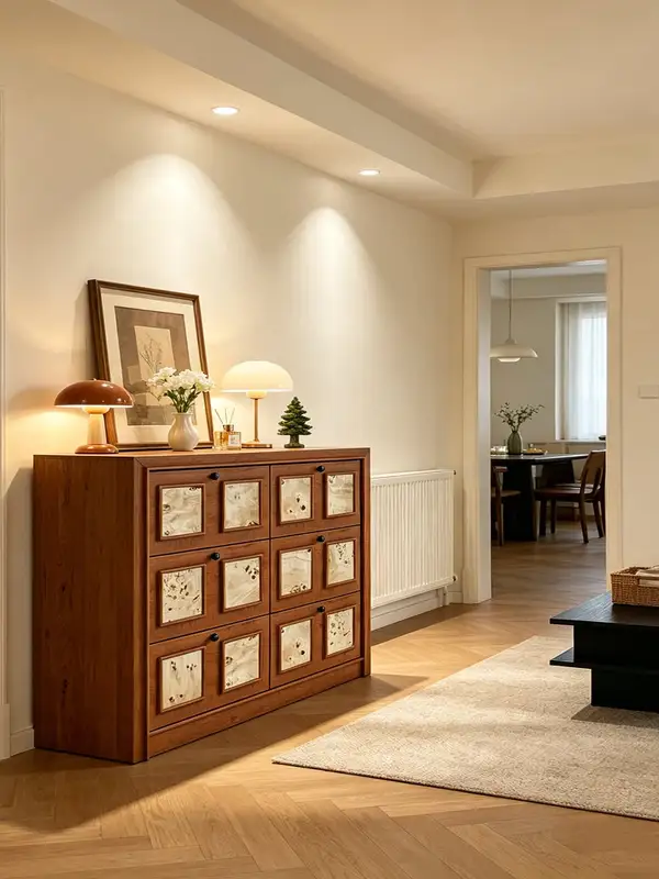 French-Inspired Solid Wood Storage Chest of Drawers — product image 2
