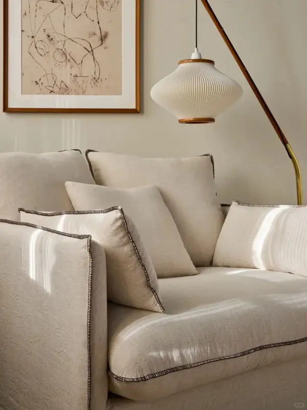 French-Inspired Upholstered Sofa — product image 3