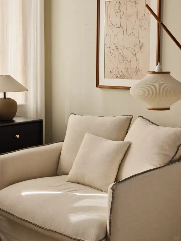 French-Inspired Upholstered Sofa — product image 4
