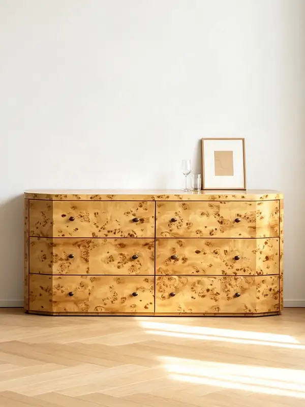 Vintage-Inspired Solid Wood Storage Chest of Drawers — product image 4
