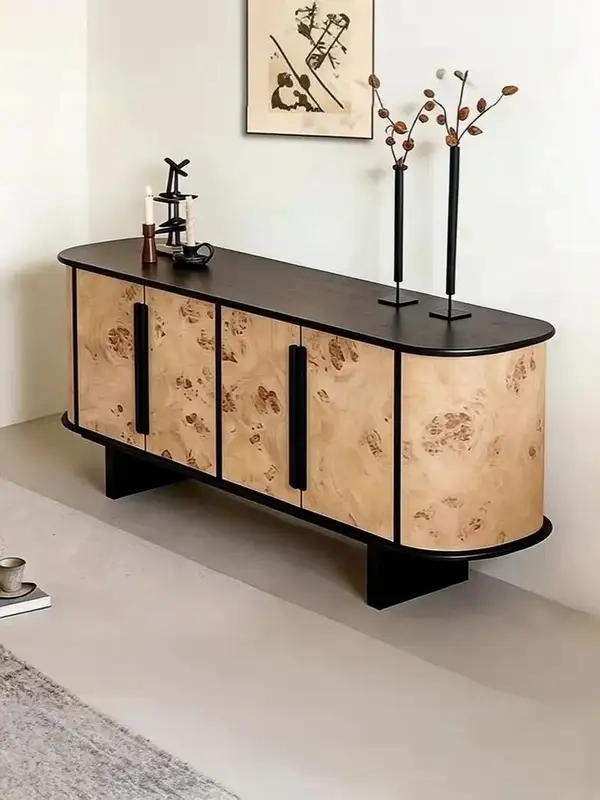 French-Inspired Solid Wood Storage Sideboard — product image 2