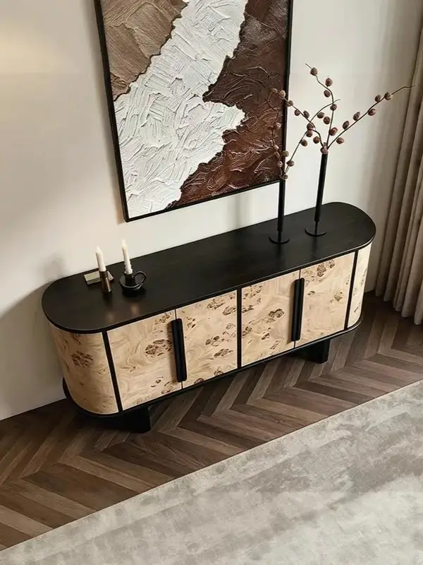 French-Inspired Solid Wood Storage Sideboard — product image 3