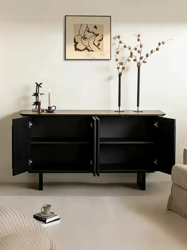 French-Inspired Solid Wood Storage Sideboard — product image 4