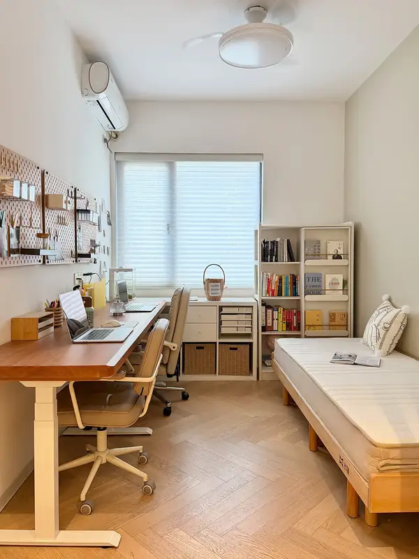 Modern Solid Wood Adjustable Desk — product image 2