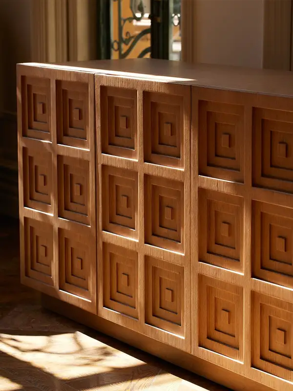 French-Inspired Solid Wood Storage Sideboard — product image 5