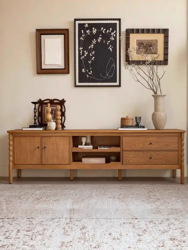 French-Inspired Solid Wood Storage Sideboard — product image 4