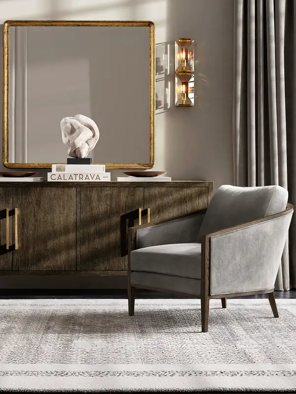 French-Inspired Solid Wood Storage Sideboard — product image 4