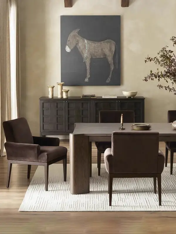 French-Inspired Mixed-Material Storage Sideboard — product image 4