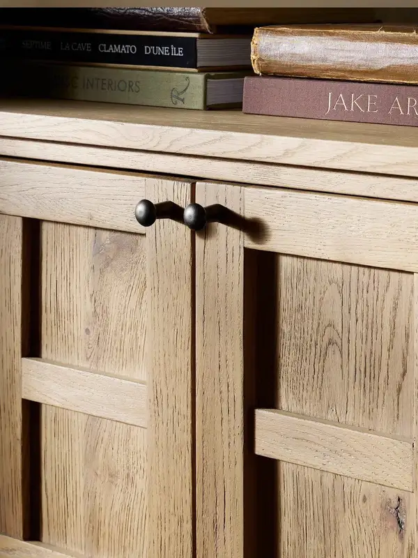 French-Inspired Mixed-Material Storage Sideboard — product image 5