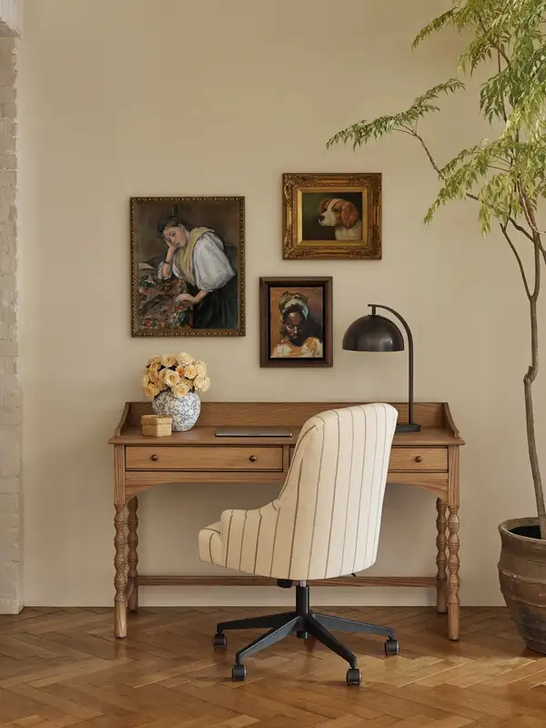French-Inspired Solid Wood Dressing Table — product image 2