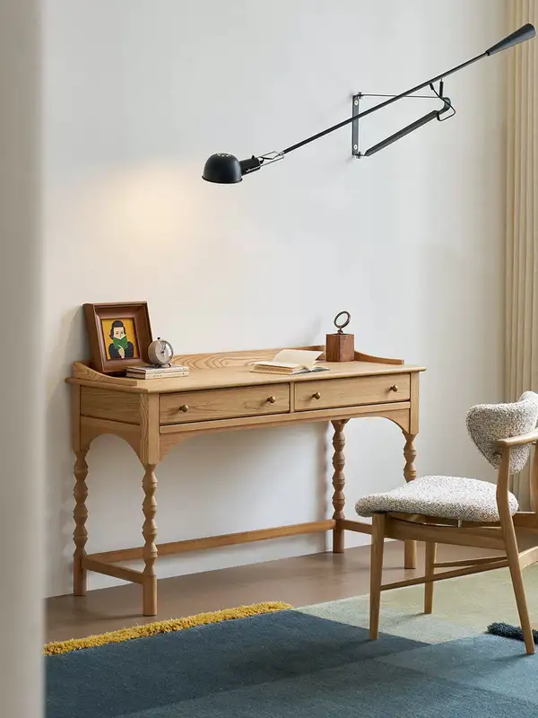 French-Inspired Solid Wood Dressing Table — product image 4