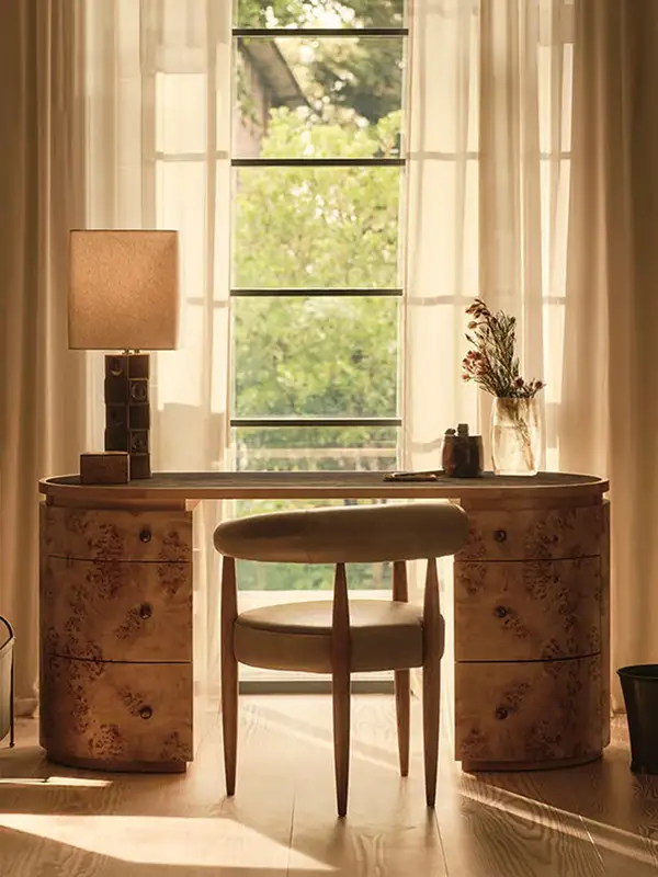 French-Inspired Solid Wood Dressing Table — product image 4