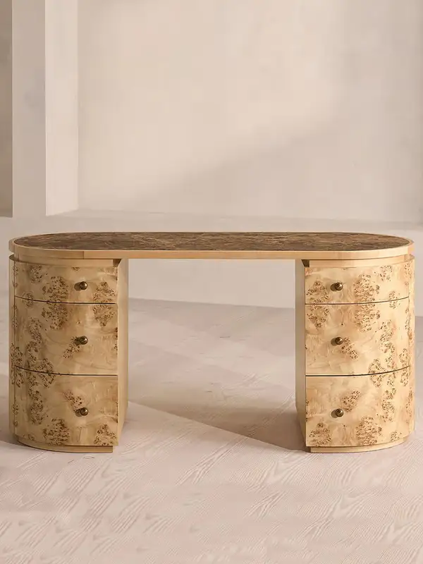 French-Inspired Solid Wood Dressing Table — product image 5