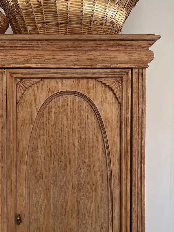 French-Inspired Solid Wood Storage Storage Cabinet — product image 3