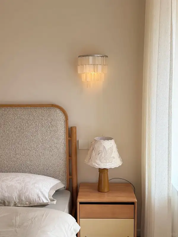 French-Inspired Solid Wood Bed — product image 3