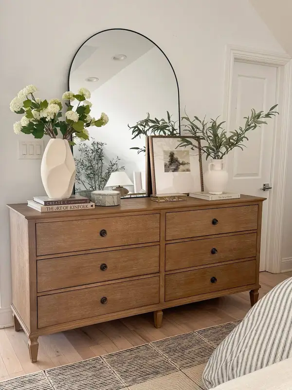 French-Inspired Solid Wood Storage Chest of Drawers — product image 1