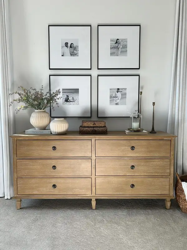 French-Inspired Solid Wood Storage Chest of Drawers — product image 2