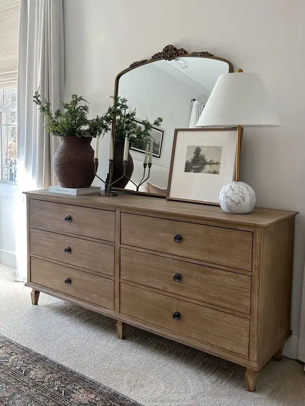 French-Inspired Solid Wood Storage Chest of Drawers — product image 5