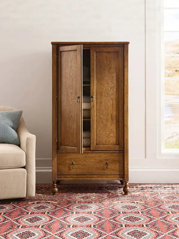 French-Inspired Solid Wood Storage Storage Cabinet — product image 3